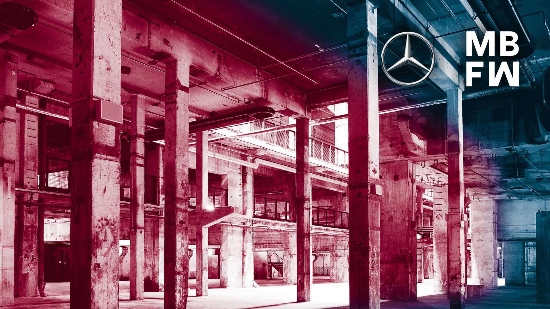 New location, Kraftwerk © Mercedes-Benz Fashion Week Berlin